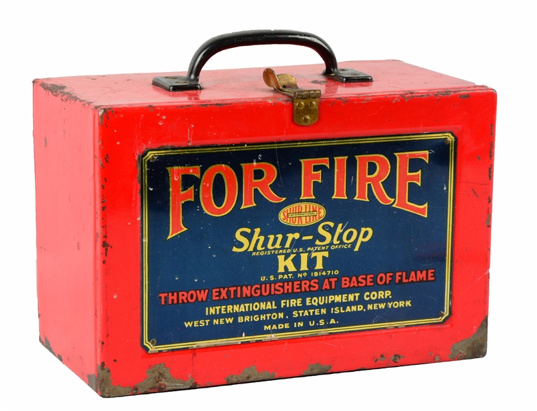 SHUR - STOP FIRE EXTINGUISHER KIT.