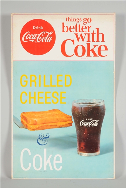 COCA-COLA GRILLED CHEESE ADVERTISING SIGN KIT.