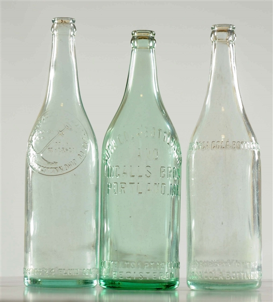 LOT OF 3: OVER SIZED COCA - COLA BOTTLES.