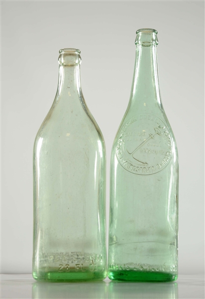 LOT OF 2: EARLY COCA - COLA OVER SIZED BOTTLES.