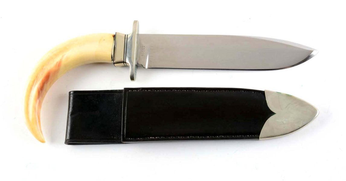LARGE CUSTOM FIXED BLADE KNIFE BY BOGGS.