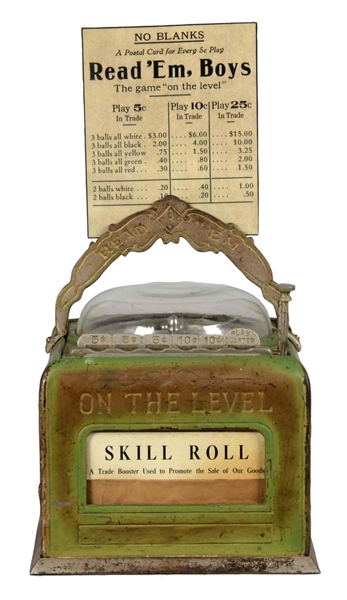 **MULTI-COIN FEY ON THE LEVEL "SKILL ROLL" COUNTER ROULETTE