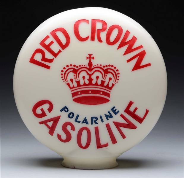 RED CROWN GAS OPE GLOBE  - REPRODUCTION.          