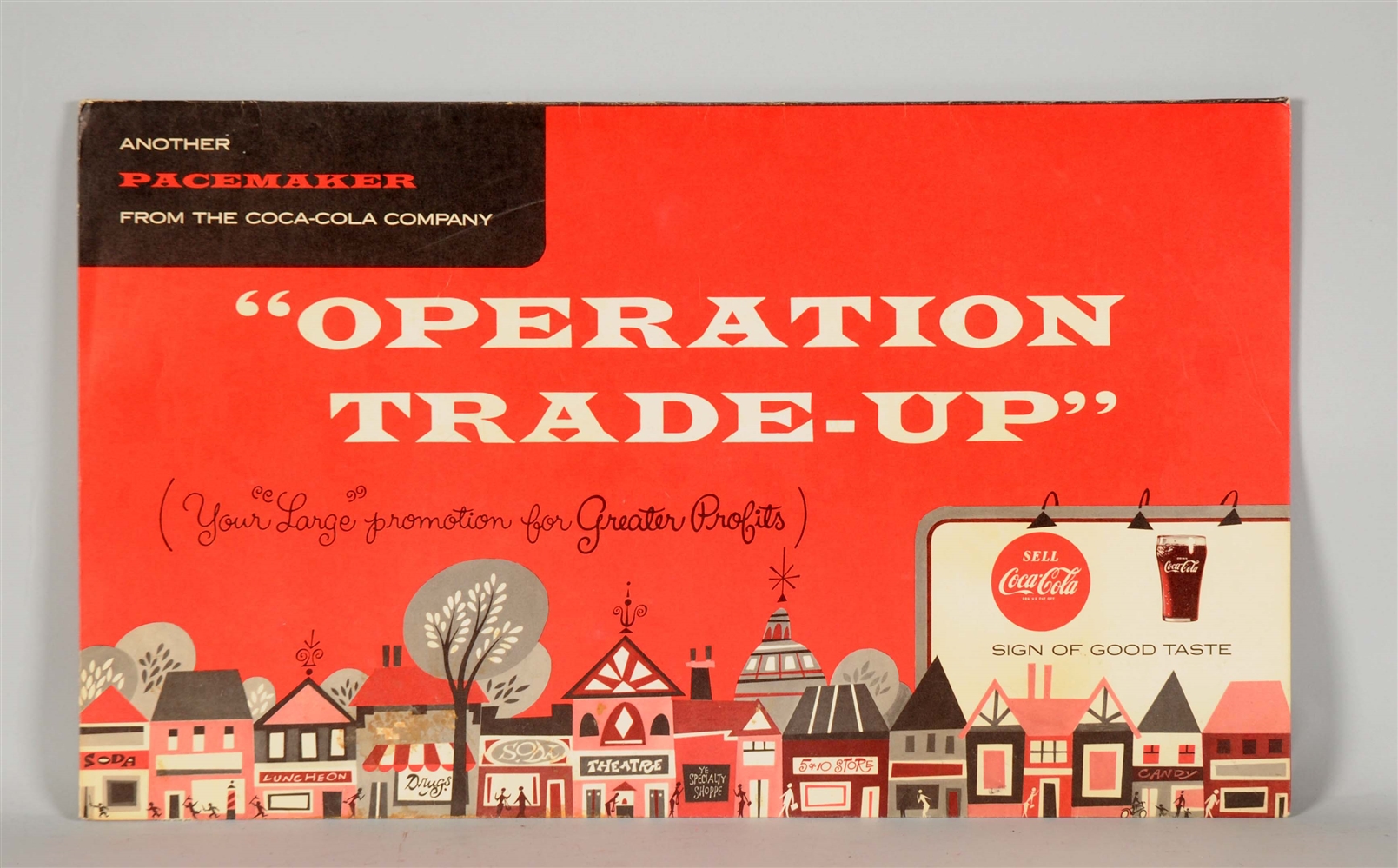 COCA-COLA OPERATION TRADE UP ADVERTISING PACKET.