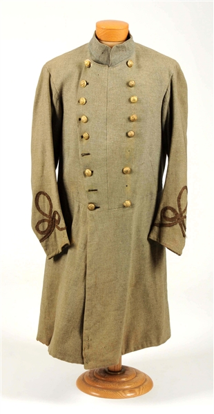 CONFEDERATE OFFICERS FROCK COAT.
