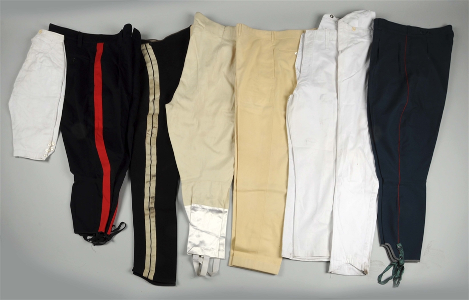 LOT OF 8:  ASSORTED MILITARY TROUSERS.           