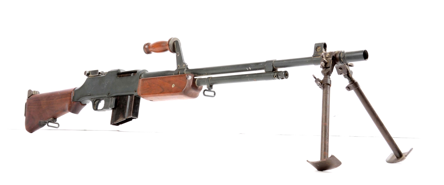 DEWAT COPY OF FAMOUS BROWNING MODEL 1918 AUTOMATIC RIFLE.