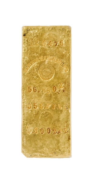 HARRIS MARCHAND & CO. GOLD BAR #6476.