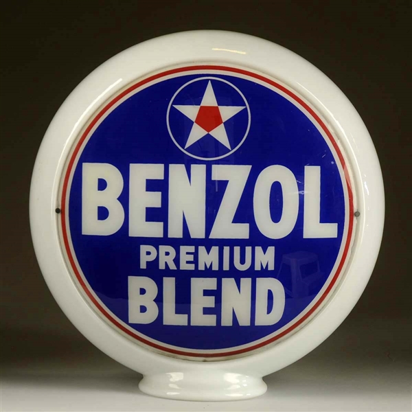 BENZOL PREMIUM BLEND 13-1/2" GLOBE LENSES.