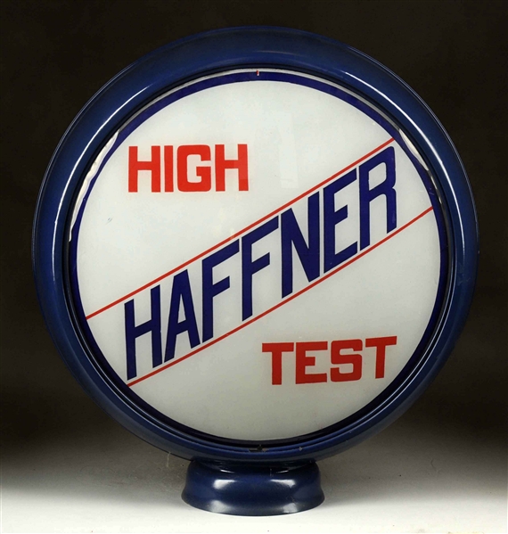 HIGH HAFFNER TEST (GAS) 15" GLOBE LENSES. 