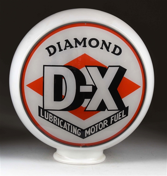 DIAMOND D-X 13-1/2" BANDED GLOBE LENSES. 