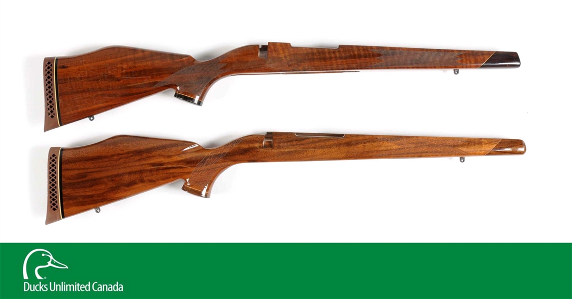 LOT OF 2: WEATHERBY MK V DELUXE STOCKS.