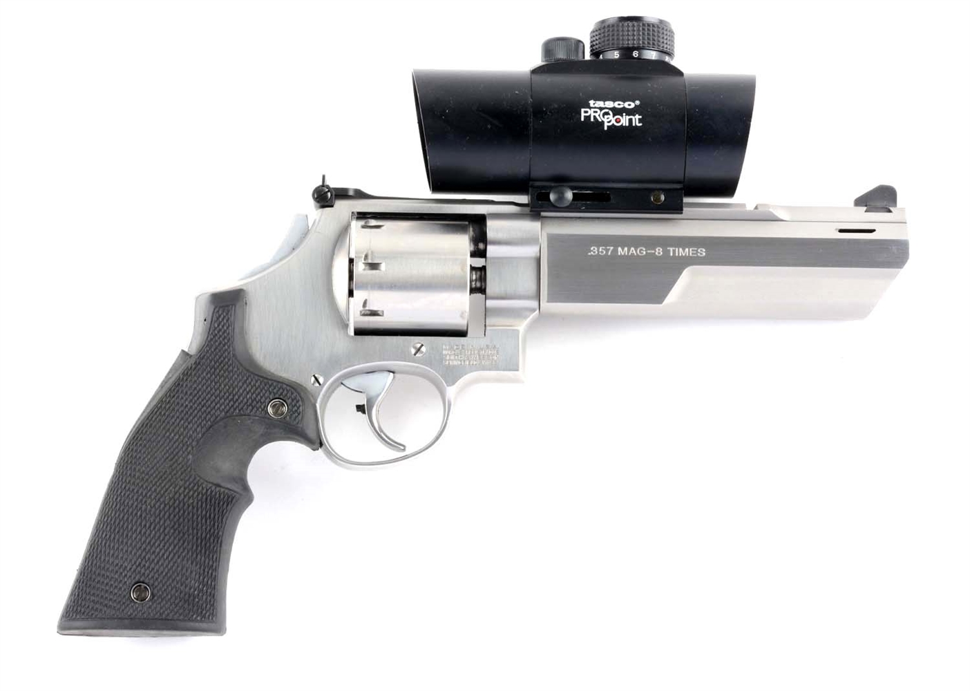 (M) CASED S&W MODEL 627-PC PERFORMANCE CENTER DOUBLE ACTION REVOLVER.