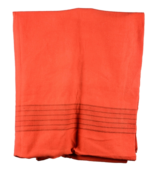 RED TRADE BLANKET.