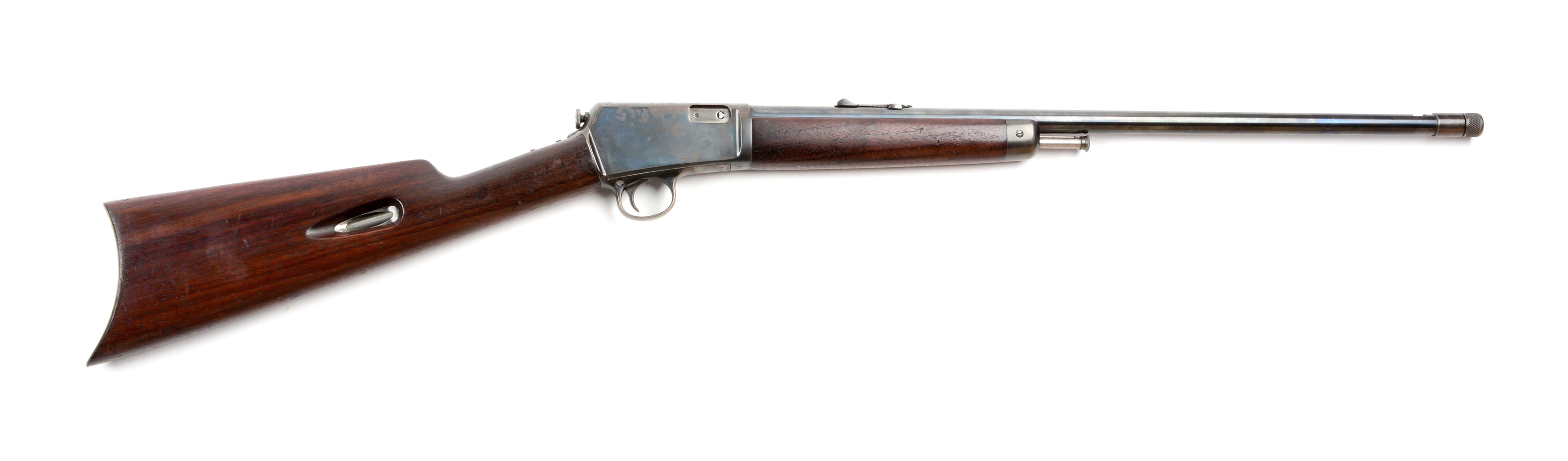 (C) WINCHESTER MODEL 1903 SEMI-AUTOMATIC RIFLE THREADED FOR SILENCER.