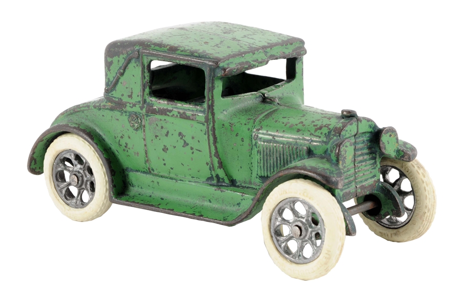 ARCADE CAST IRON MODEL A COUPE W/ RUMBLE SEAT.