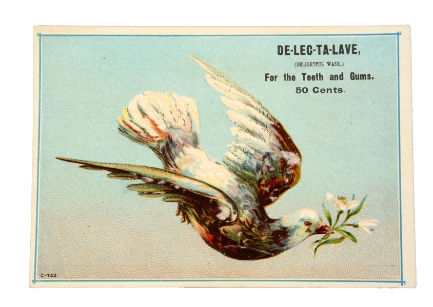 RARE 1885 COCA-COLA/ASA CANDLER CARD.