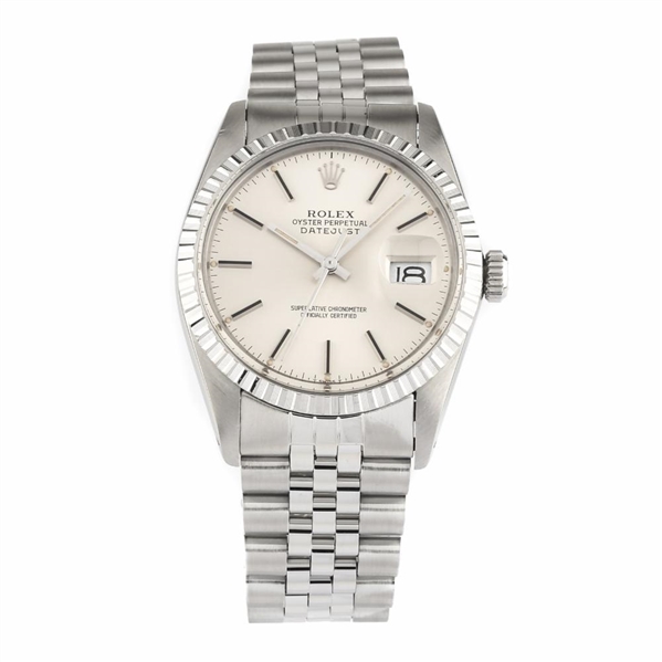 ROLEX STAINLESS STEEL OYSTER PERPETUAL DATEJUST 16030.
