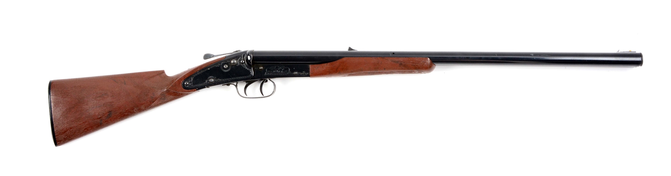 DAISY MODEL 21 SIDE BY SIDE AIR RIFLE.