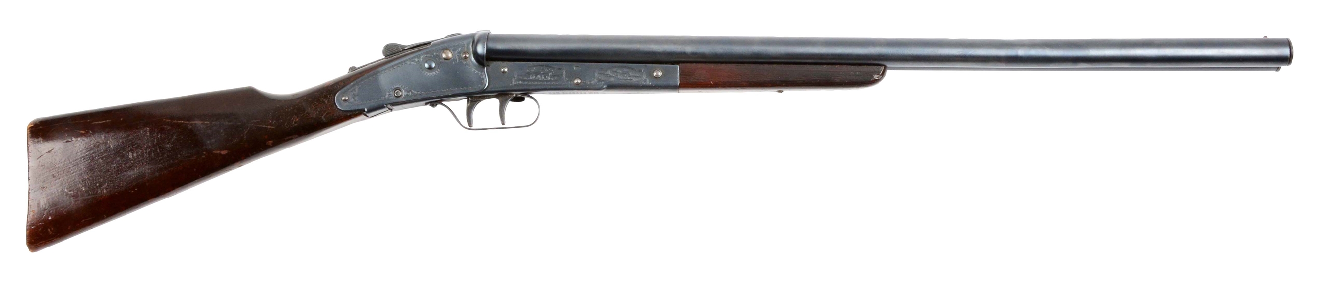 DAISY MODEL 104 SIDE BY SIDE AIR RIFLE. 