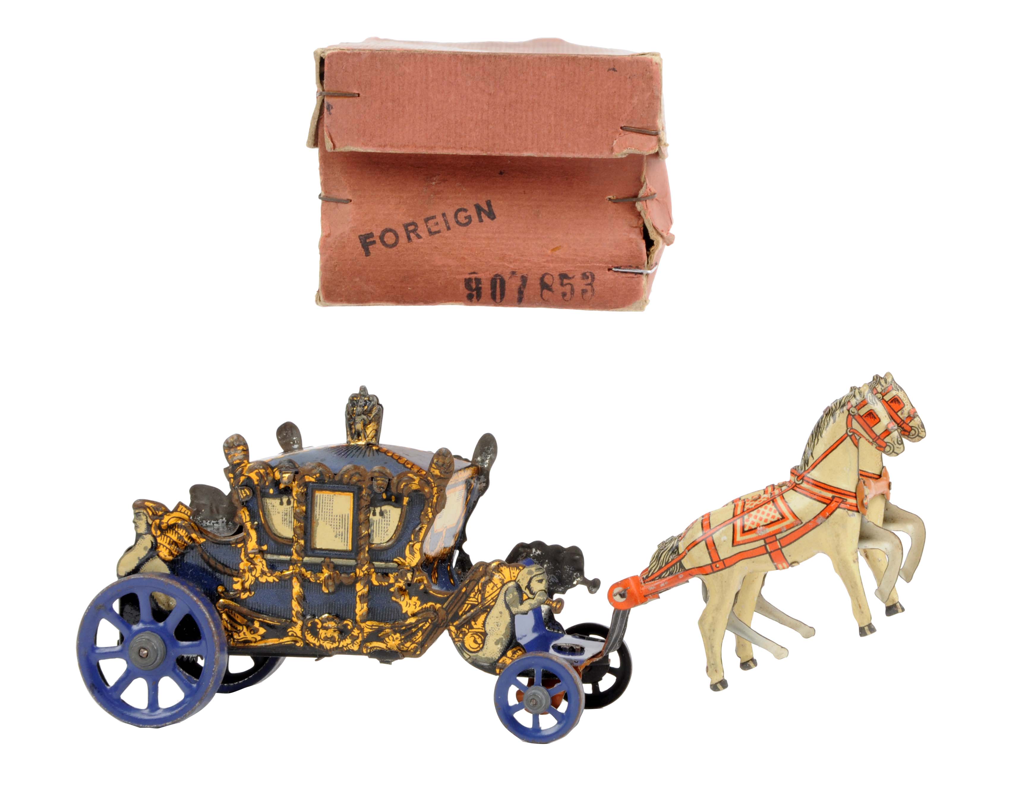 horse drawn carriage toy