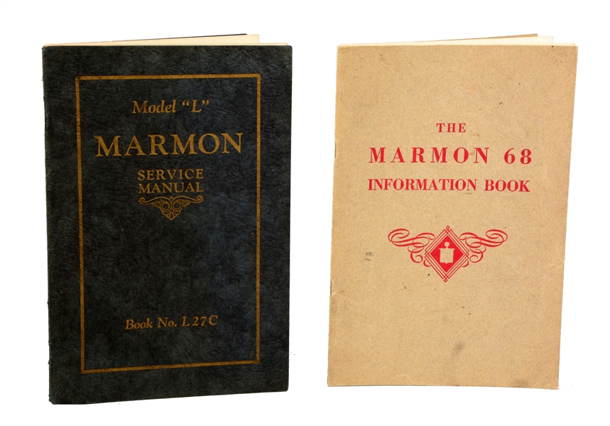 LOT OF 2: MARMON SERVICE MANUALS 