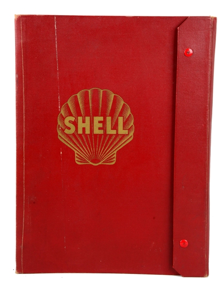 CIRCA 1959S SHELL BOOK OF UNITED STATES MAPS. 