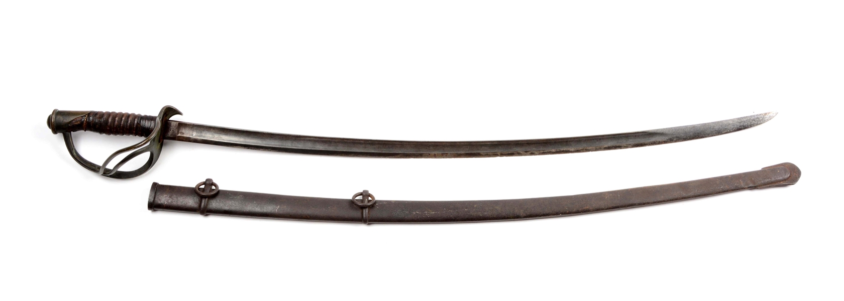 EARLY U.S. MODEL 1860 CAVALRY SABER BY AMES.