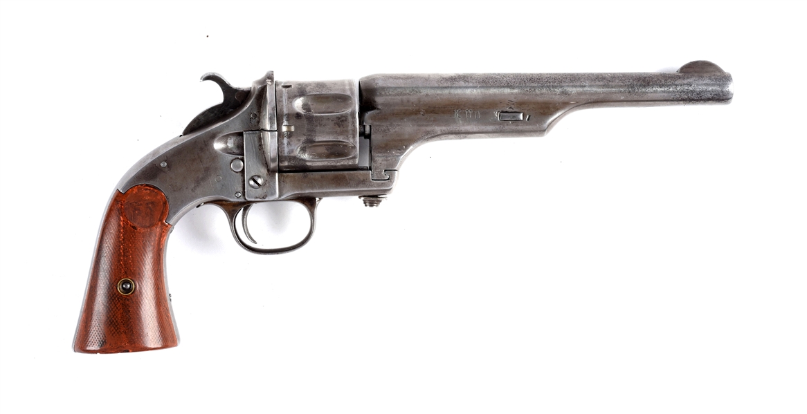 (A) MERWIN, HULBERT & CO. 1ST MODEL ARMY SINGLE ACTION REVOLVER.
