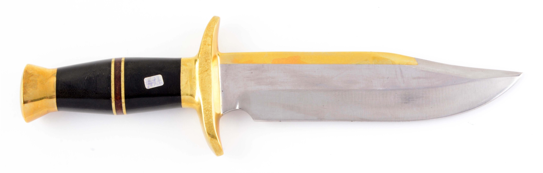 COOPER BOWIE WITH BRASS MOUNTS & BACK.