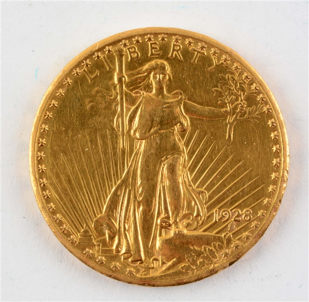 1928 $20 GOLD ST. GAUDENS DOUBLE EAGLE.
