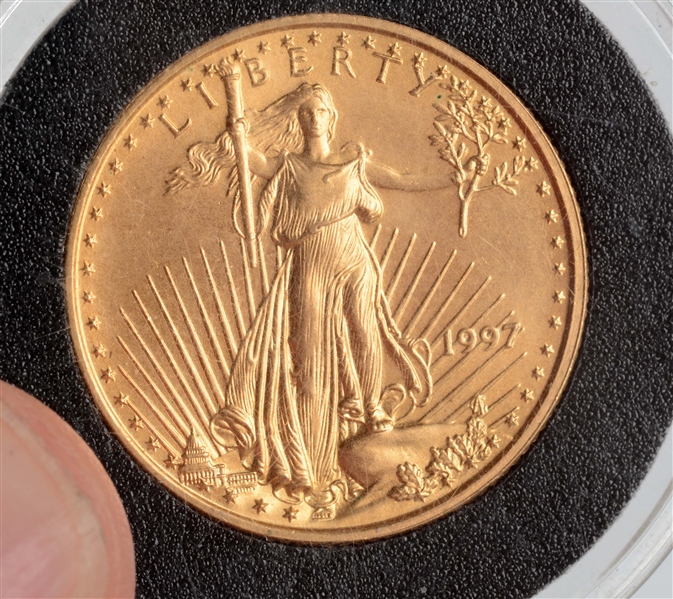 1997 $10 AMERICAN EAGLE GOLD COIN.