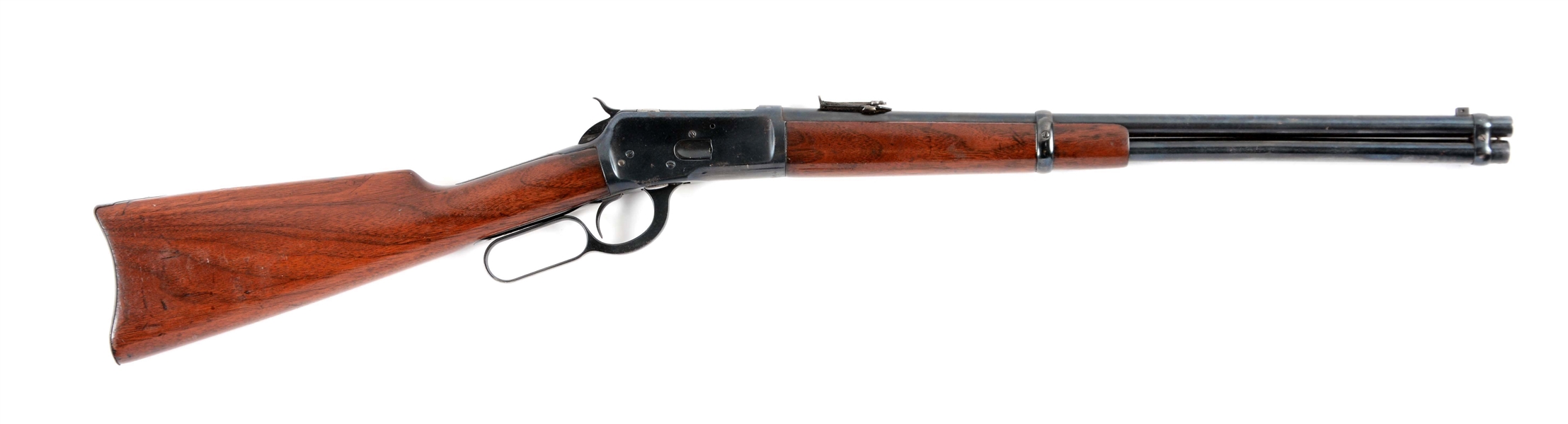(C) WINCHESTER MODEL 1892 LEVER ACTION CARBINE.