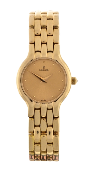 CONCORD 14K YELLOW GOLD LADIES REFERENCE 28-62-264 