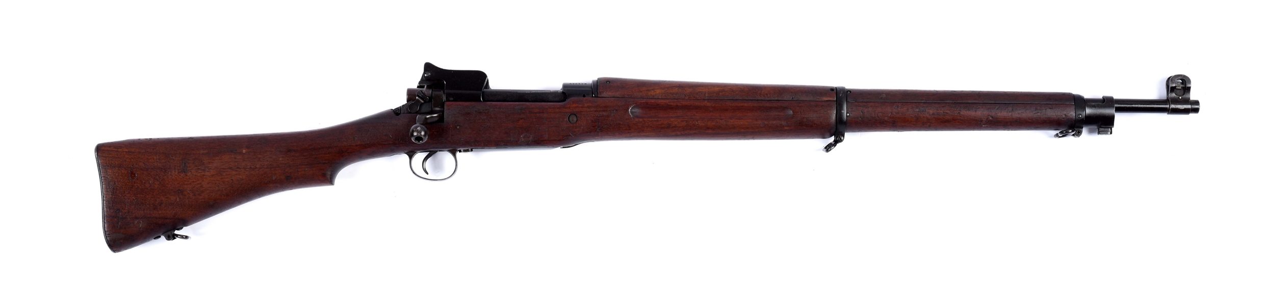 (C) WINCHESTER MODEL 1917 US BOLT ACTION MILITARY RIFLE.
