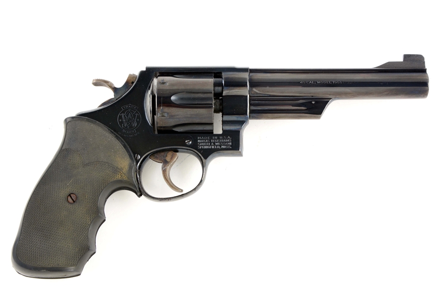 (M) S&W MODEL 25-2 DOUBLE ACTION TARGET REVOLVER.