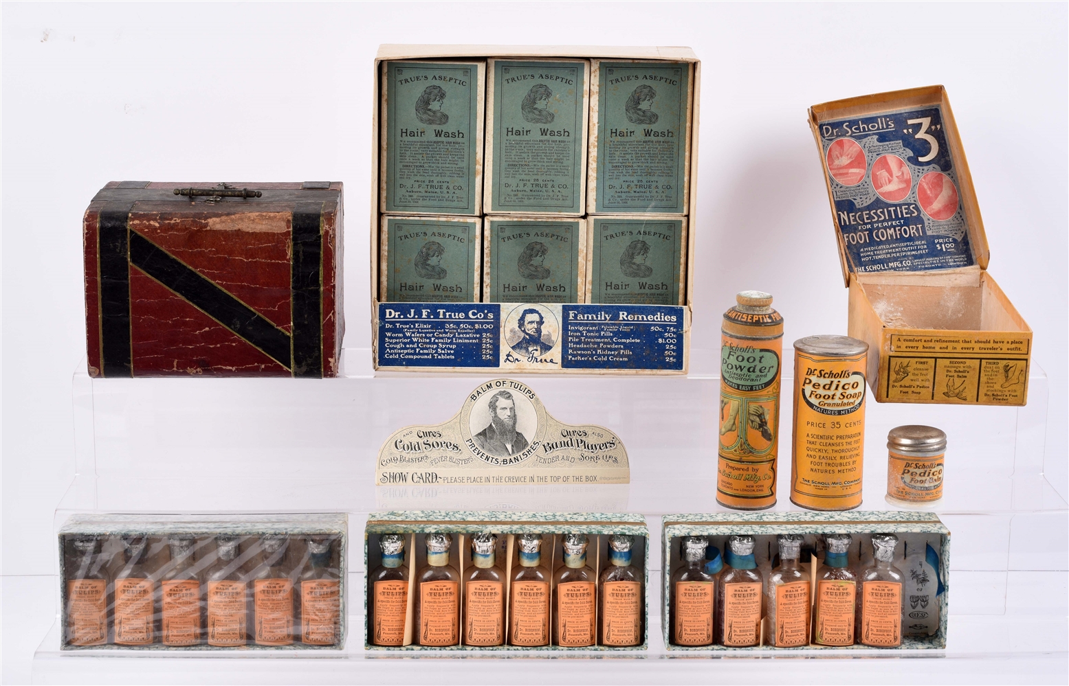 LOT OF 6: BOXES OF ASSORTED REMEDIES.