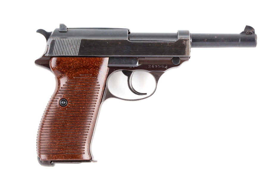 (C) WALTHER BANNER LATE-WAR COMMERCIAL MODEL P-38 SEMI-AUTOMATIC PISTOL.
