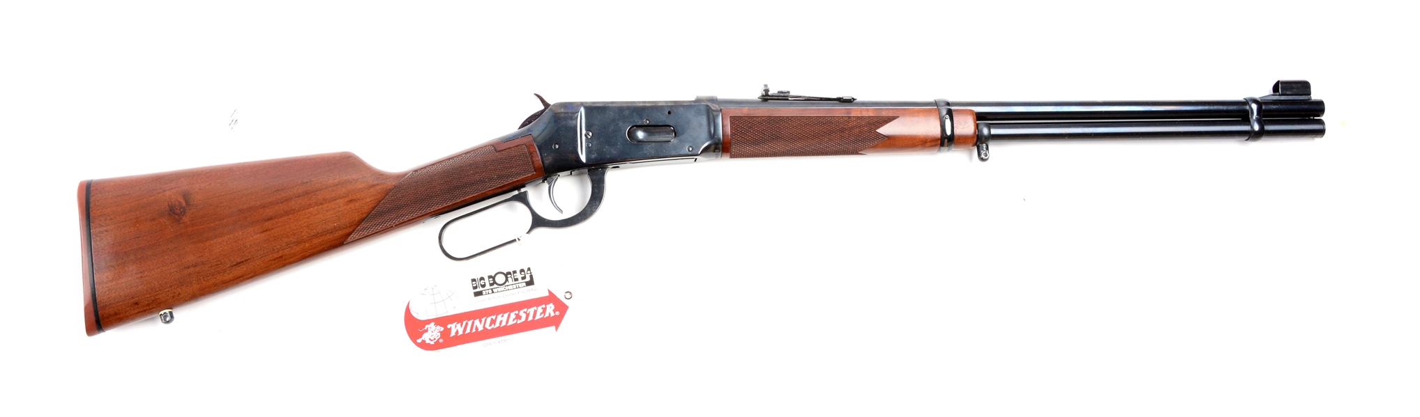 (M) BOXED WINCHESTER BIG BORE 94 .375 LEVER ACTION RIFLE.