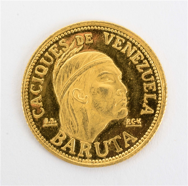 GOLD VENEZUELA BARUTA.