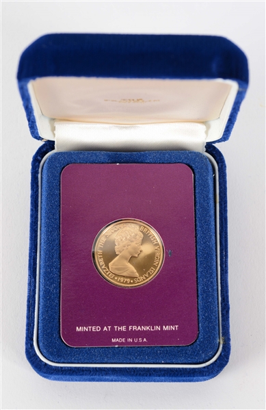 1979 GOLD $100 COOK ISLAND COIN.
