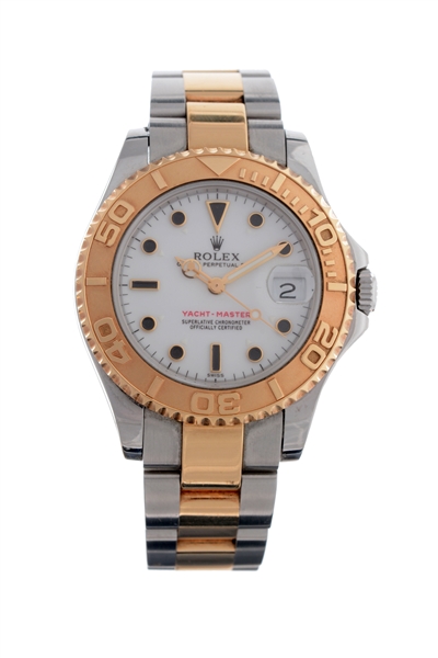 ROLEX YACHT-MASTER 68623 TWO-TONE WATCH.