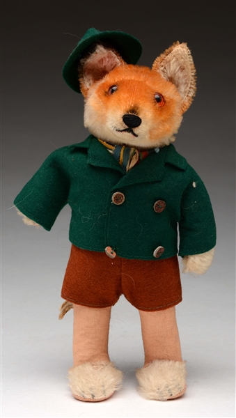 STEIFF DRESSED "FOXILI" FOX.