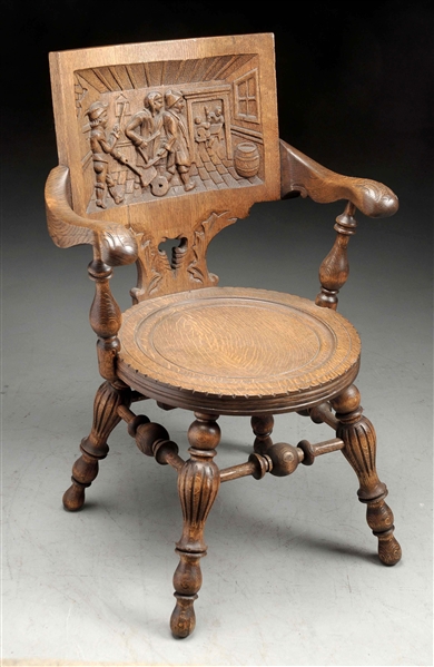 GRAND RAPIDS CARVED CHAIR NO. 930. 