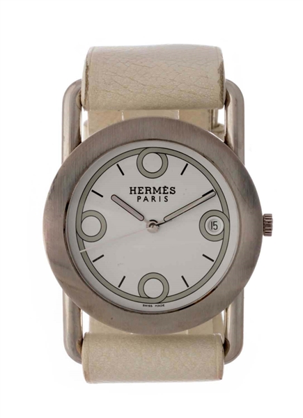 HERMES STAINLESS STEEL WRAP WRISTWATCH MODEL NUMBER BR1.710.