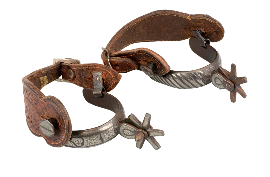 SILVER CHILDS SPURS.