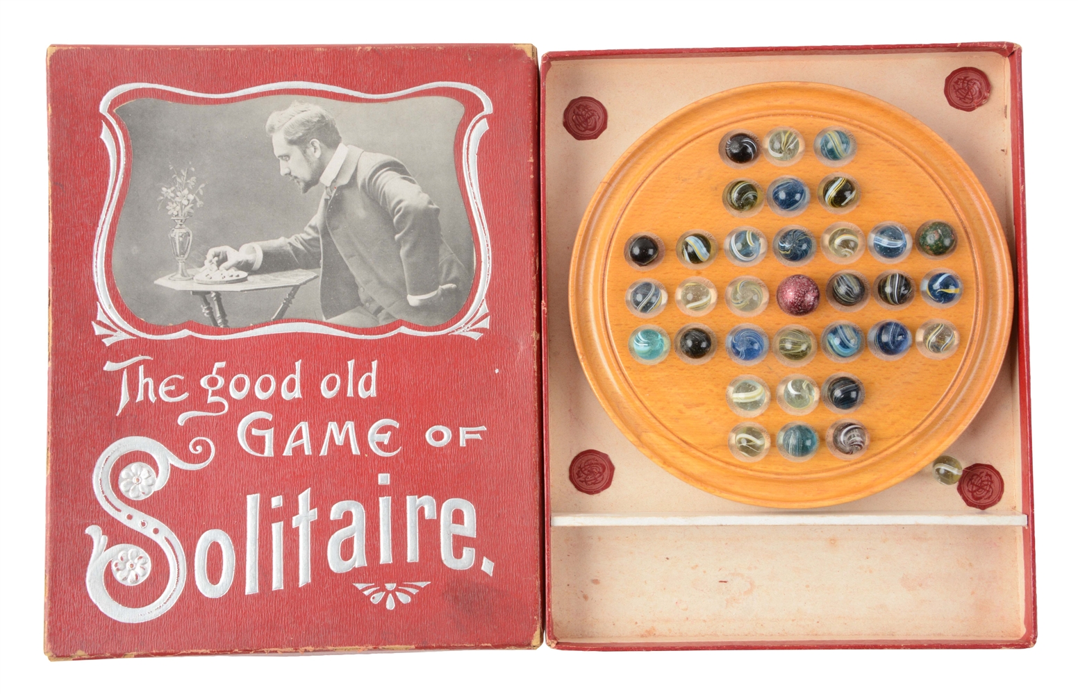 SOLITAIRE GAME BY J.W. S&S BAVARIA.