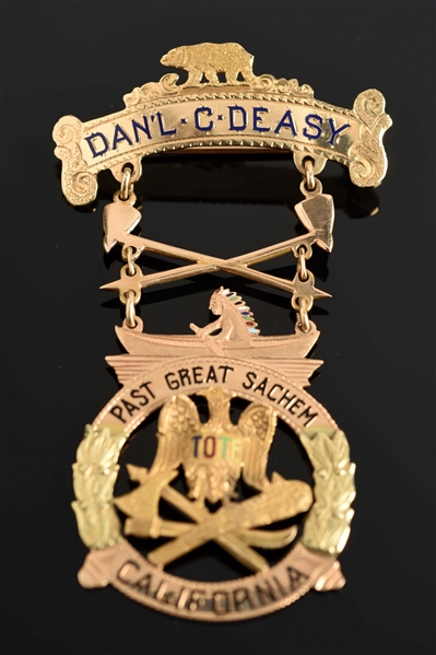 DANL C. DEASY PAST GREAT SACHEM.