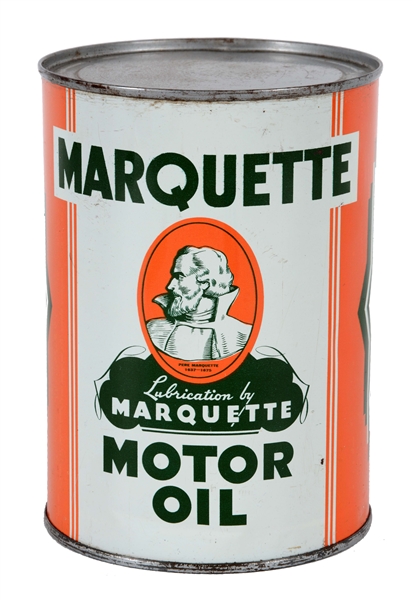 MARQUETTE MOTOR OIL ONE QUART CAN.