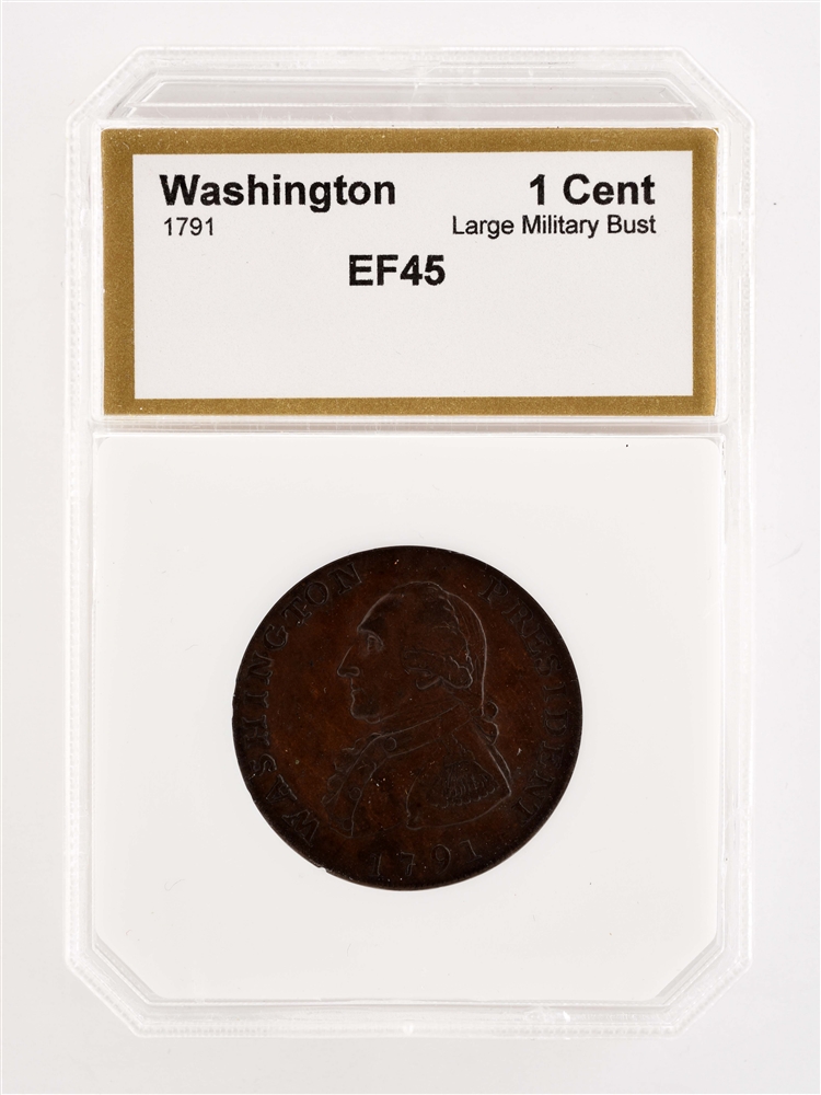1791 WASHINGTON 1 CENT. 